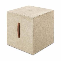 Béžový puf Kooko Home Bounce