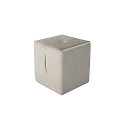 Béžový puf Mazzini Sofas Margaret, 40 x 45 cm