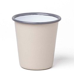 Béžový smaltovaný hrnek Falcon Enamelware, 250 ml