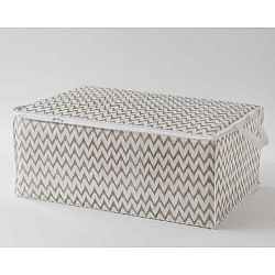 Béžový úložný box Compactor Ikat, 70 x 50 cm