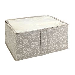 Béžový úložný box Wenko Balance, 40 x 30 x 20 cm