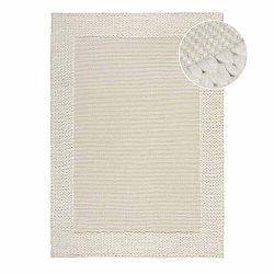 Béžový vlněný koberec 230x160 cm Rue - Flair Rugs