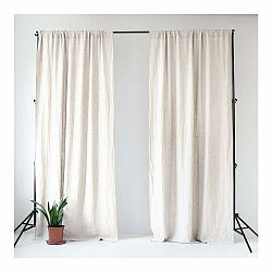 Béžový závěs 140x330 cm Night Time – Linen Tales