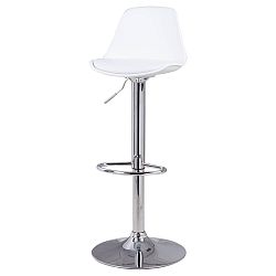 Bílá barová židle sømcasa Nelly, výška 104 cm