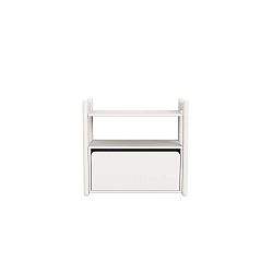 Bílá dětská komoda Flexa Shelfie, výška 74 cm