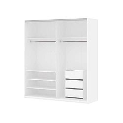 Bílá dřevěná komoda Evergreen House Draw