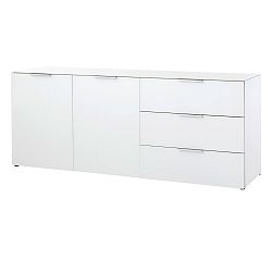 Bílá dvoudveřová komoda  Germania Larino