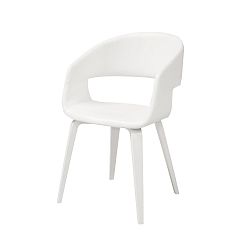 Bílá jídelní židle Interstil Nova