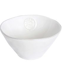 Bílá kameninová miska Ego Dekor Nova, ⌀ 15 cm