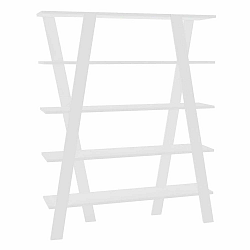 Bílá knihovna 120x150 cm Conde – Kalune Design