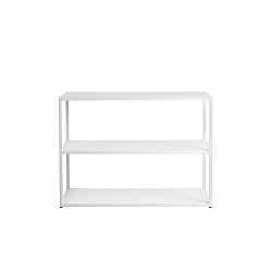 Bílá knihovna Custom Form Hyller, výška 75 cm