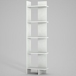 Bílá knihovna Perla. výška 170 cm