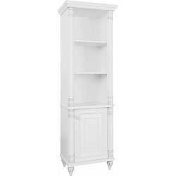 Bílá knihovna Romantic Medium Bookcase
