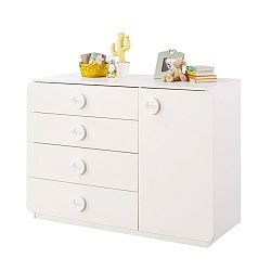 Bílá komoda Baby Cotton Large Dresser