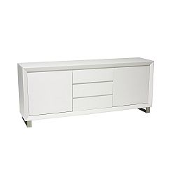 Bílá komoda Knuds Base, délka 200 cm