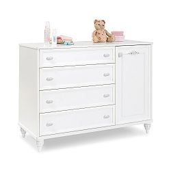 Bílá komoda Romantica Large Dresser