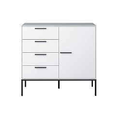 Bílá komoda Steens Slimline, 87 x 93 cm