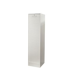 Bílá komoda Symbiosis Avrel, výška 170 cm