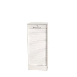 Bílá komoda Symbiosis William, výška 138 cm