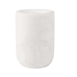 Bílá mramorová váza Zuiver Cup