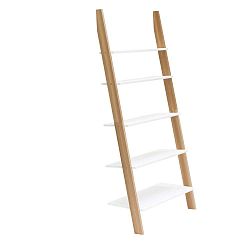 Bílá opěrná police Ragaba ASHME, šířka 85 cm