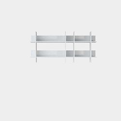 Bílá police Miro Shelf, šířka 150 cm