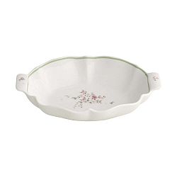 Bílá porcelánová mísa Brandani Nonna Rosa