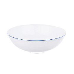 Bílá porcelánová miska Orion Blue Line, ⌀ 17 cm