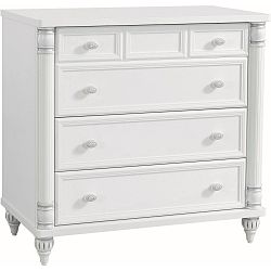 Bílá šatní skříň Romantic Dresser