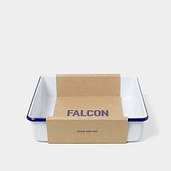 Bílá smaltovaná zapékací mísa Falcon Enamelware