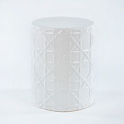 Bílá stolička Thai Natura Ceramic