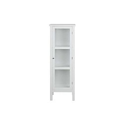 Bílá vitrína Actona Eton, výška 136,5 cm