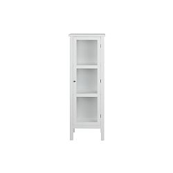 Bílá vitrína Actona Eton, výška 136 cm