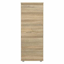 Bílá vysoká komoda 40x107 cm Nova – Tvilum