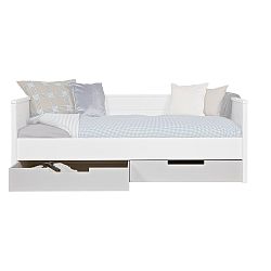 Bílá zásuvka pod postel De Eekhoorn Jade