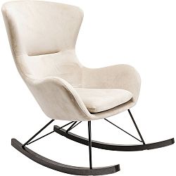 Bílé houpací křeslo ušák Kare Design Oslo