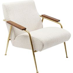 Bílé křeslo Kare Design Topogan