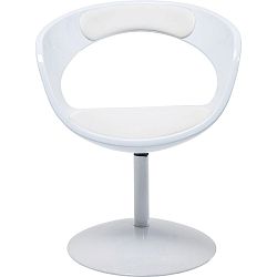 Bílé otočné křeslo Kare Design Retro Easy
