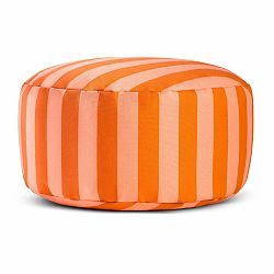 Bílo-oranžový taburet – Really Nice Things