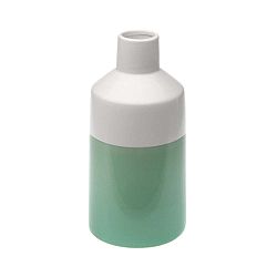 Bílo-zelená váza Versa Ceramic