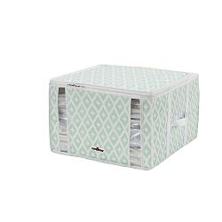 Bílo-zelený úložný box Compactor Compactino