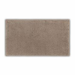 Bílý bavlněný ručník 71x40 cm Chevron - Foutastic