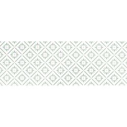 Bílý běhoun White Label Vintage, 140 x 47 cm
