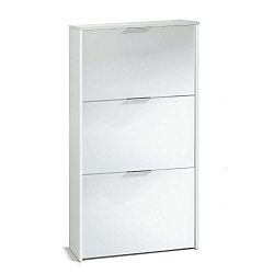 Bílý botník se 3 výklopy Evergreen House Eco