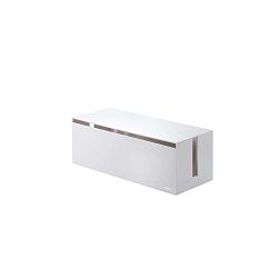 Bílý box na nabíječky Yamazaki Web Cable Box