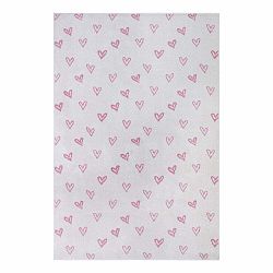 Bílý dětský koberec 120x170 cm Hearts – Hanse Home