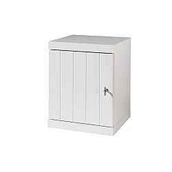 Bílý dětský noční stolek Vipack Robin, šířka 44 cm