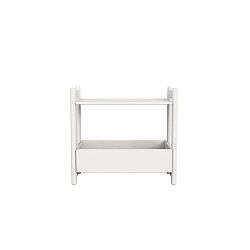 Bílý dětský organizér Flexa Shelfie, výška 74 cm
