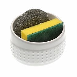 Bílý držák na mycí pomůcky Versa White Support