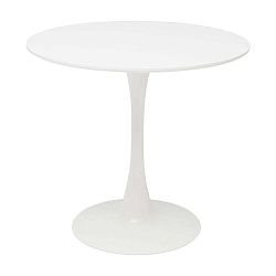 Bílý jídelní stůl Kare Design Schickeria, ⌀ 80 cm